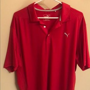 XLarge red Puma polo
